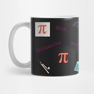 Mathematics Sticker Pack Mug